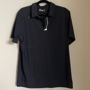 Zyia Men’s Black Polo/Golf Shirt Size L